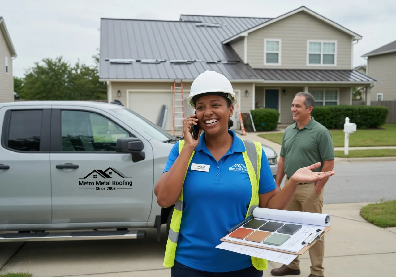 Storm Damage Metal Roof Repair in Eau Galle, WI